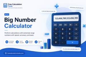 Big Number Calculator: Add, Subtract, Multiply & Divide Large Integers Exactly